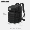 Tactical Backpack Rear View - MOLLE Webbing System