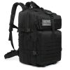 black-flag-patch Black Tactical Backpack - Premium Black and White Flag Edition