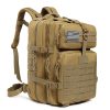 coyote-tan Coyote Tan Tactical Backpack - Military MOLLE Daypack