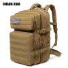 khaki-tan Khaki Tan Tactical Backpack - Desert Military MOLLE Pack