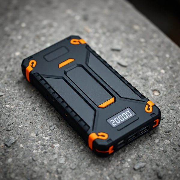 Rugged Power Bank — 20000mAh Tactical